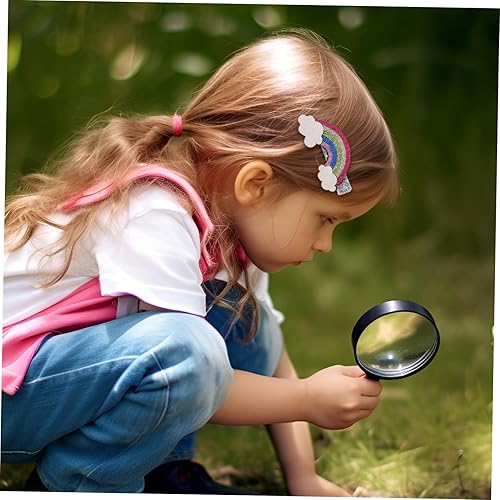 Miniatura 6 de FRCOLOR Clip de pelo arco iris, 2 unidades, accesorios para el cabello de arco iris para niñas y mujeres, pasadores de pelo lindos sin pasadores