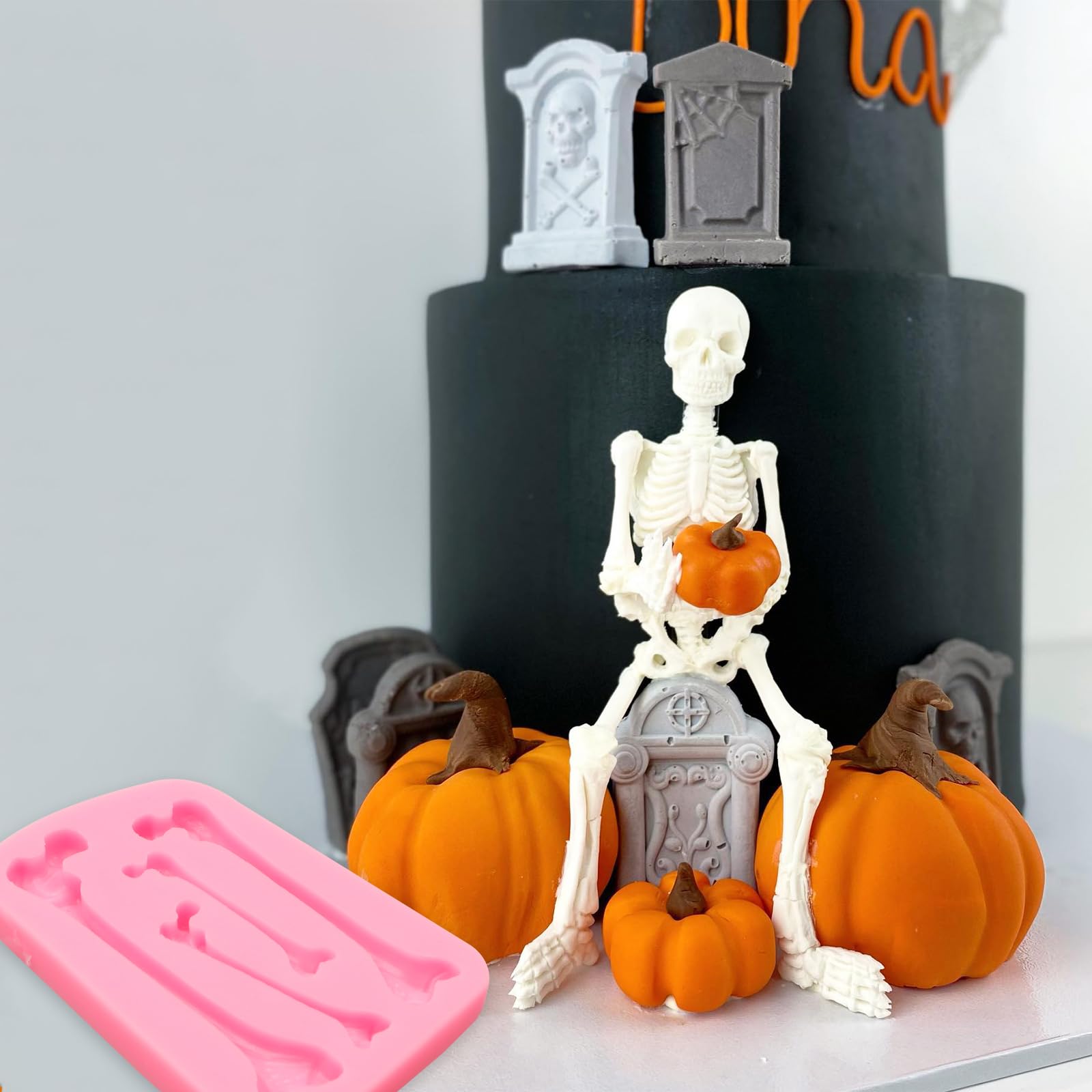 Flower Fondant Molds - Gardenia & Plumeria Silicone Molds For Cake Decorating