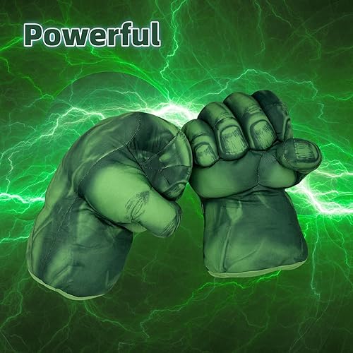 Miniatura 2 de Guantes de superhéroe para cosplay, guantes de disfraces, guantes de boxeo, juguetes de superhéroe, guantes de felpa suave, par para niños,