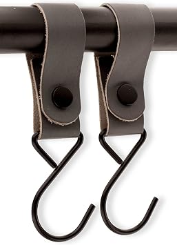 Brute Strength Multi-Function Hook with Leather Loop - Grey - Pack of 12