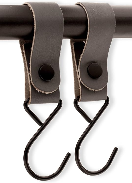 Brute Strength Multi-Function Hook with Leather Loop - Grey - Pack of 12
