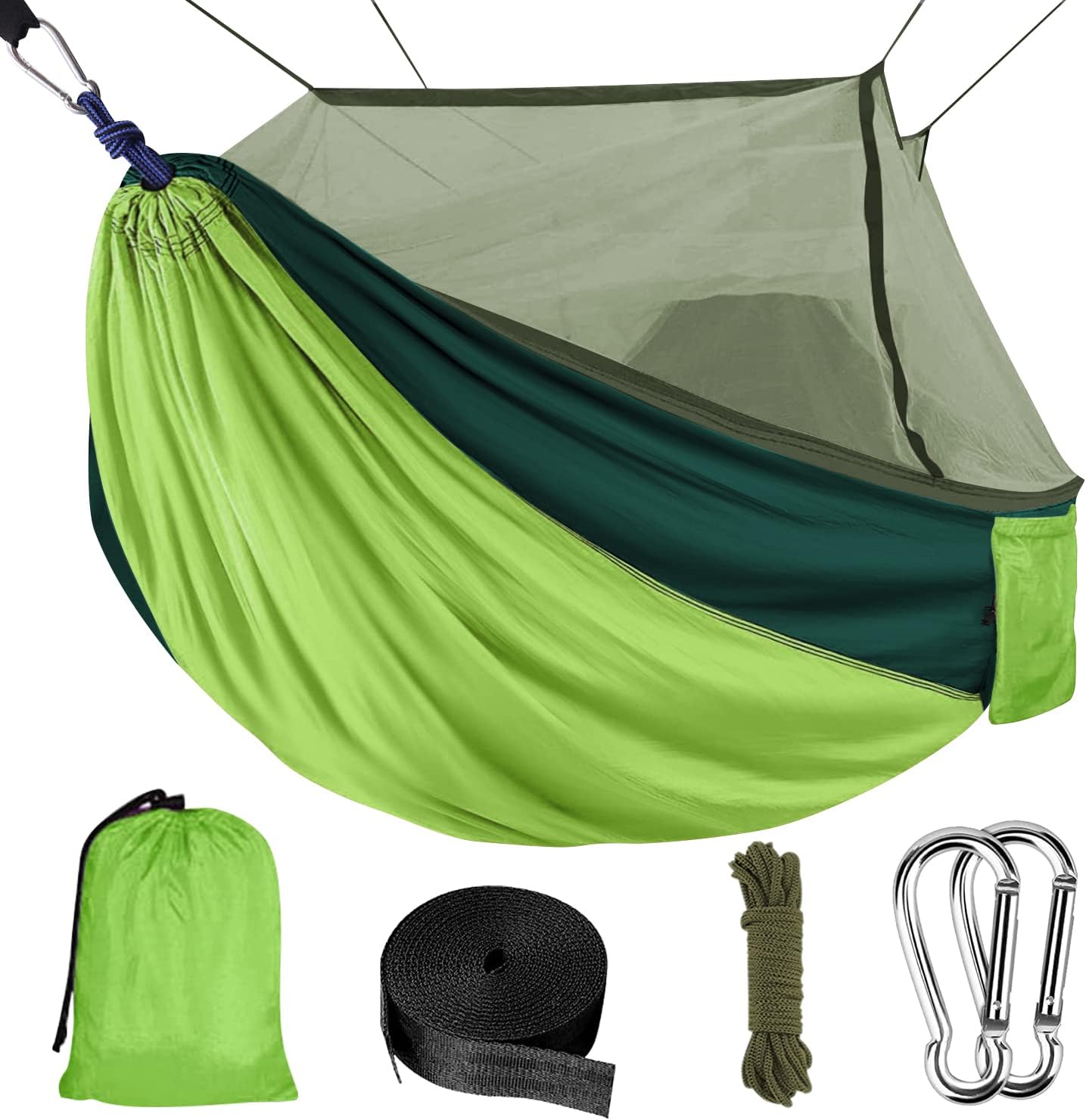 WENYA Camping Hammock with Mosquito Net, Ultralight Travel Hammock