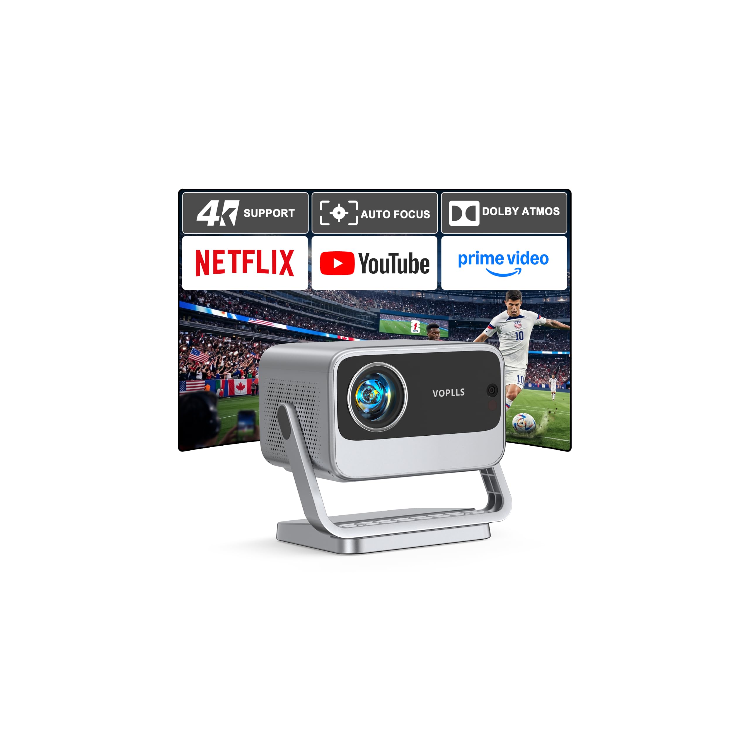 Amazon.com: [4200 ANSI & Now with Netflix] 4K Projector with WiFi