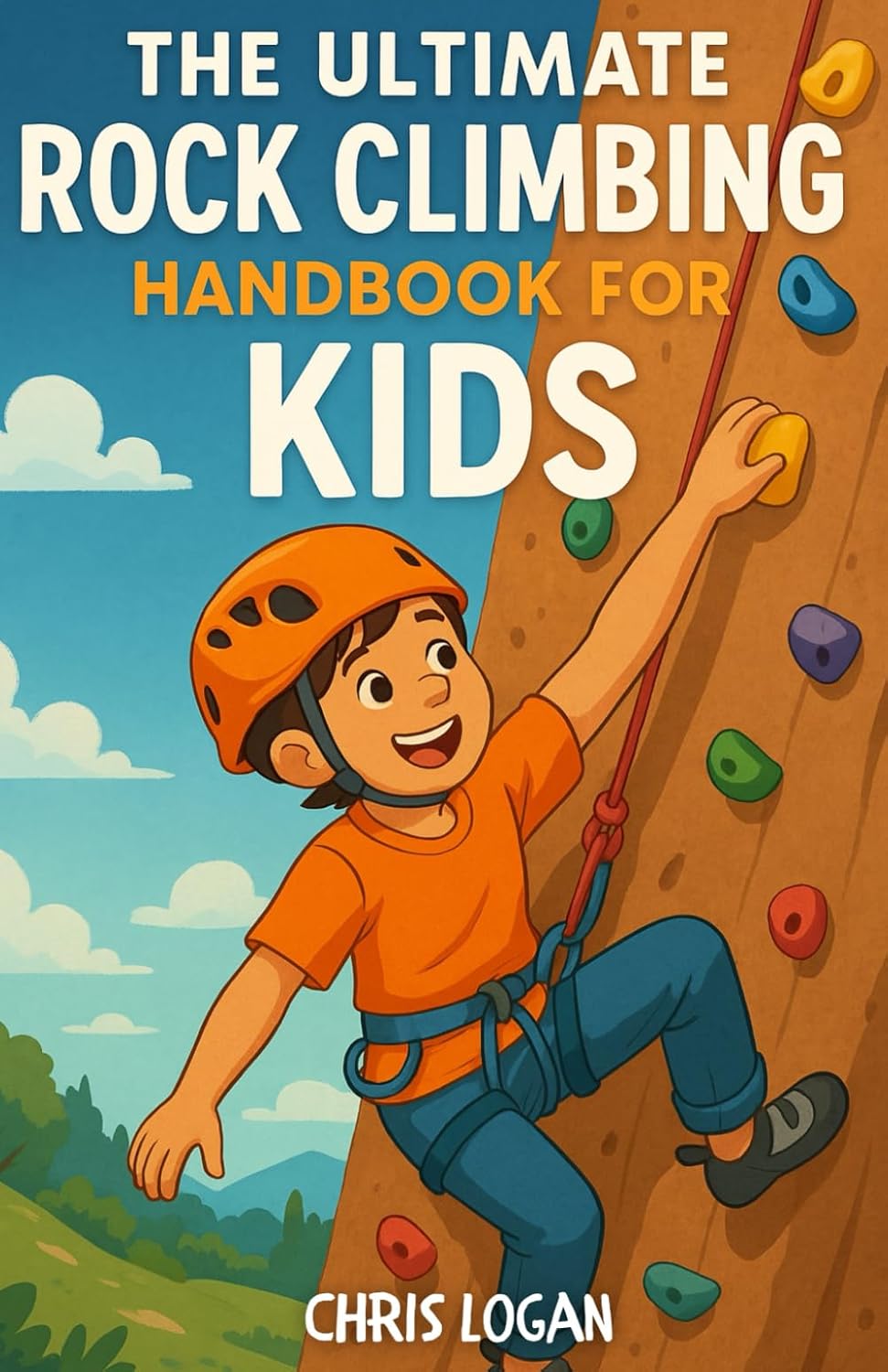 Ultimate Rock Climbing Handbook for Kids 8-12: Beginner's Guide to Indoor Outdoor Climbing Safety & Skills