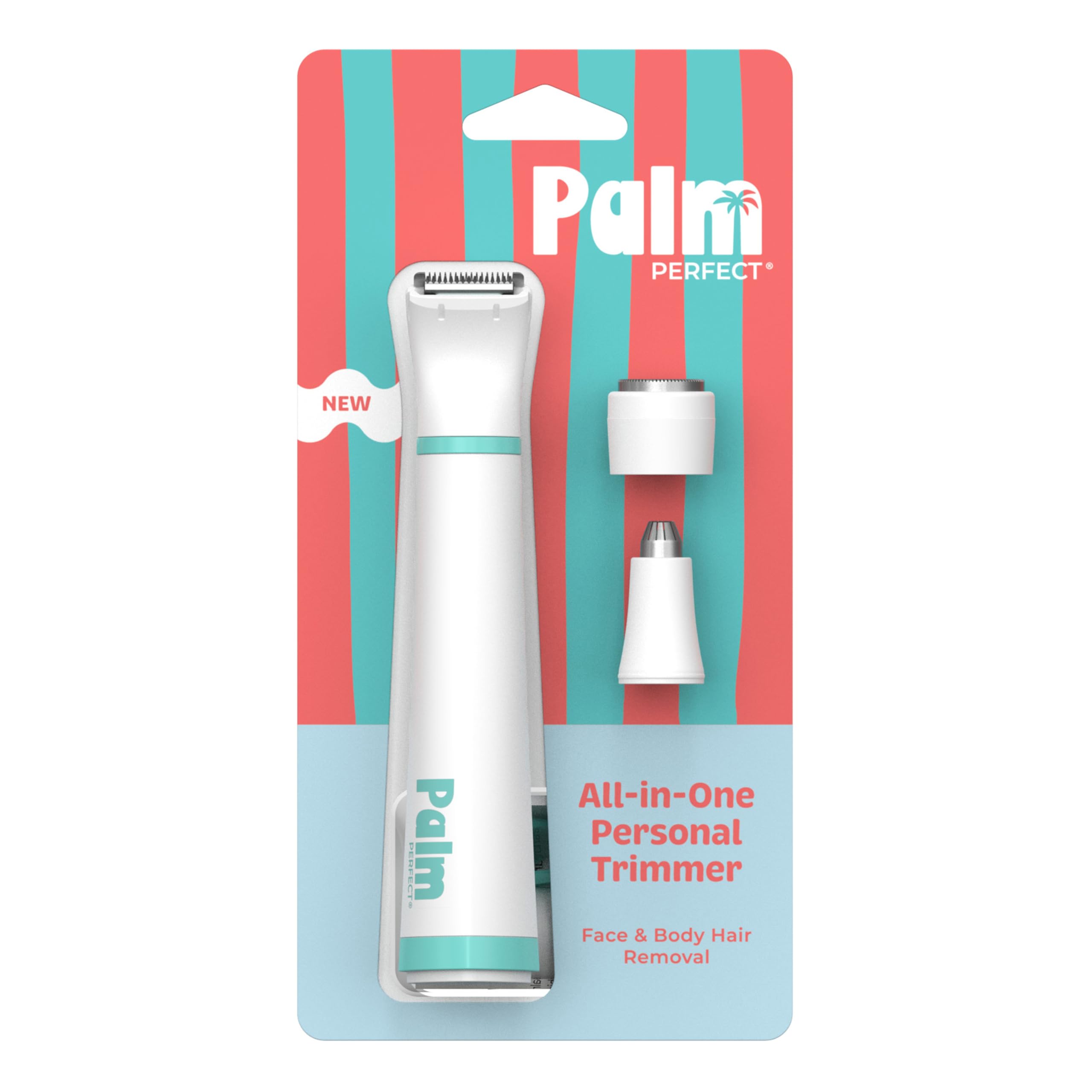 PalmPerfect All-in-One Persönlicher Trimmer für Frauen – wasserdichtes Fellpflegeset