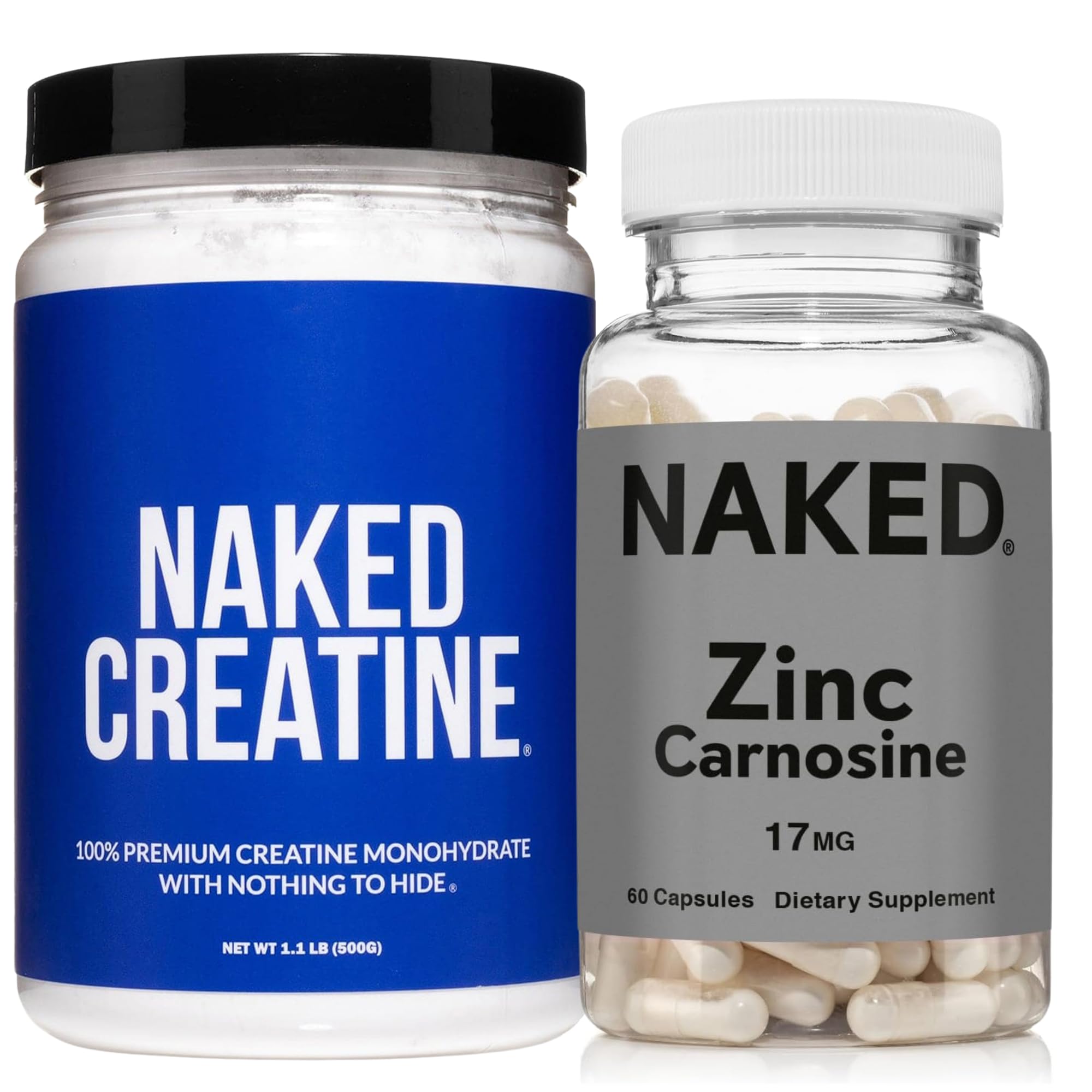 Amazon.com: NAKED Zinc Carnosine 17mg (60 Capsules) Pure