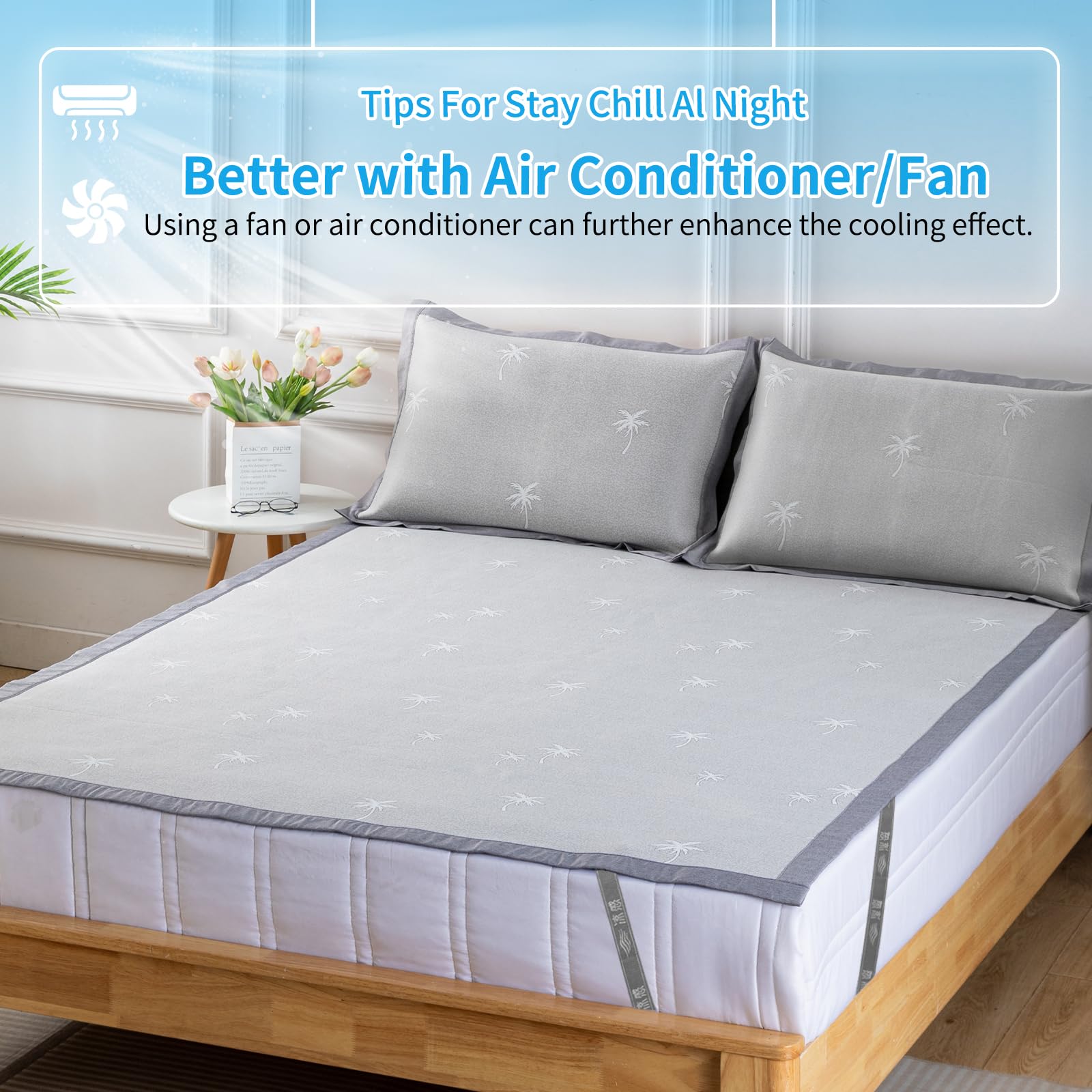 air conditioning mattress pad