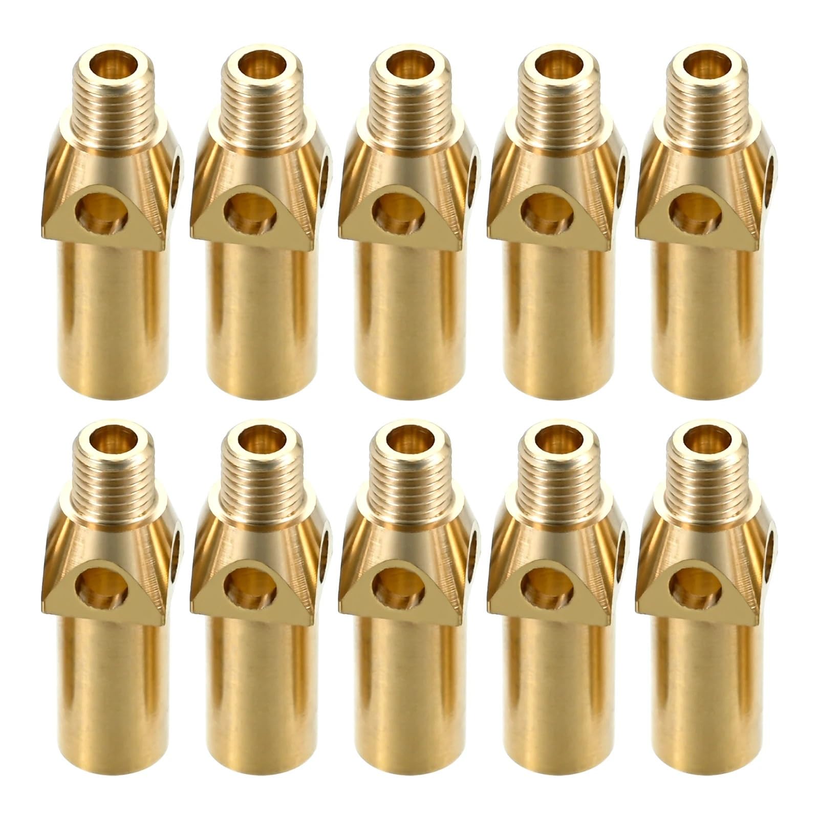 Puntas de chorro Gas Natural latón, boquilla propano para quemador hierro fundido 10,20,32 puntas, para estufas, barbacoa, utensilios cocina para acampar, Uds