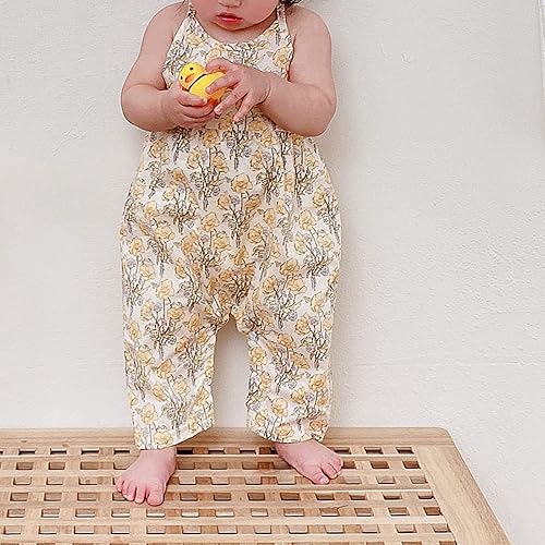 Miniatura 2 de Ropa de bebé para niñas recién nacidas, diseño floral, para verano, con ramas de árbol de dibujos animados, para cumpleaños de niñas de 4 años