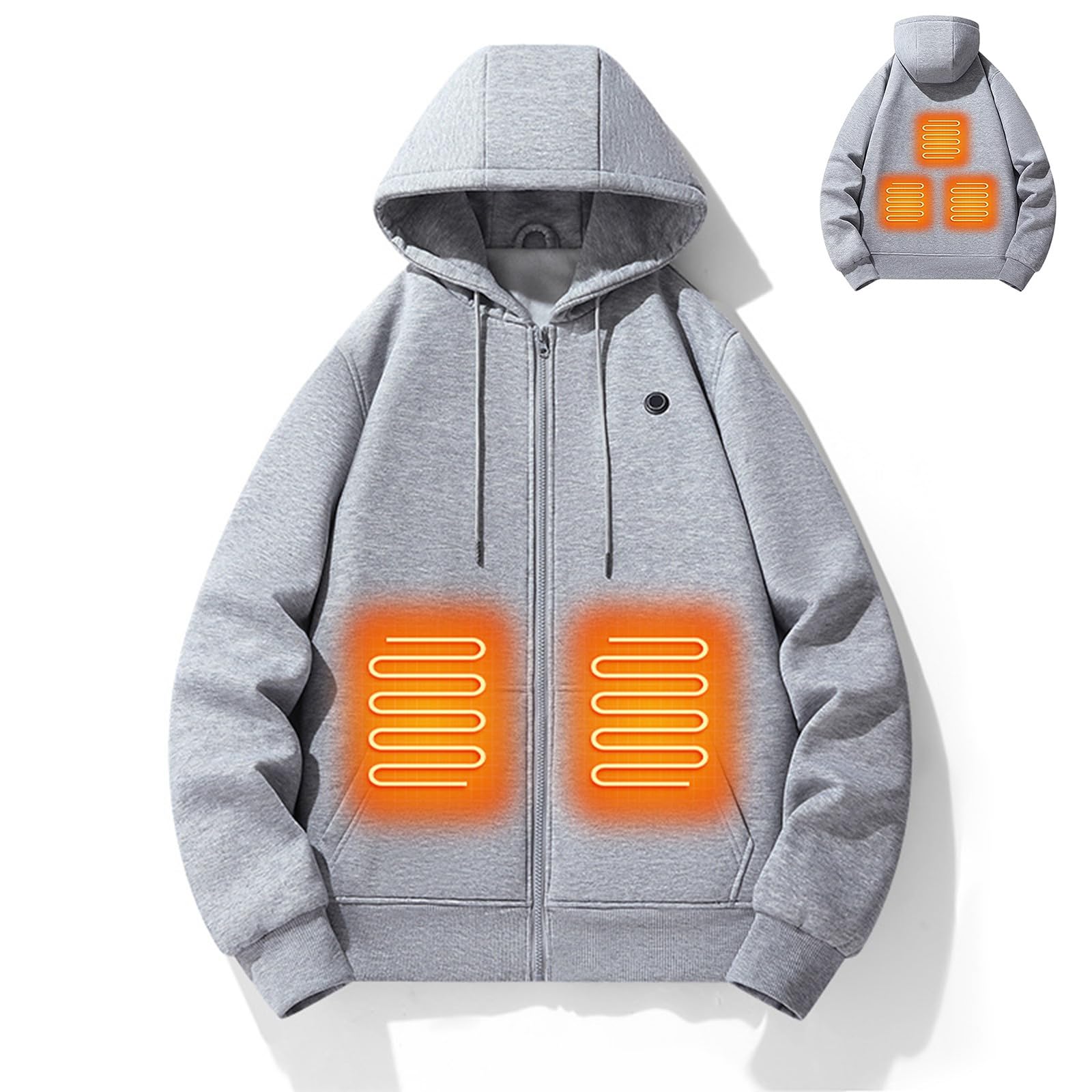 Générique Pull De Noel Chauffant Homme Rose Hiver Femme Brodé Polaire Veste Travail Blanc Sweats À Capuche Orange Sweat Chaud Pulls Vetement