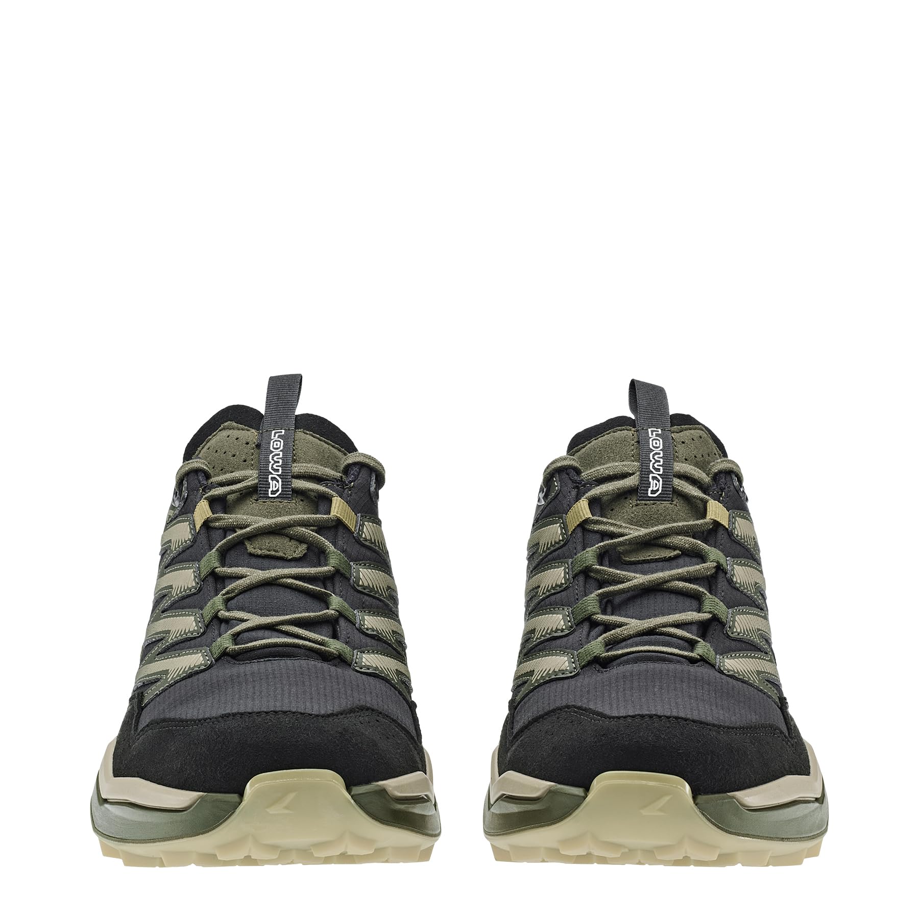 LOWA Maddox PRO GTX LO - Zapatillas de senderismo ligeras para hombre, corte bajo, color negro