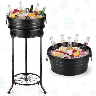 Fumete Black Beverage Tub with Stand product image