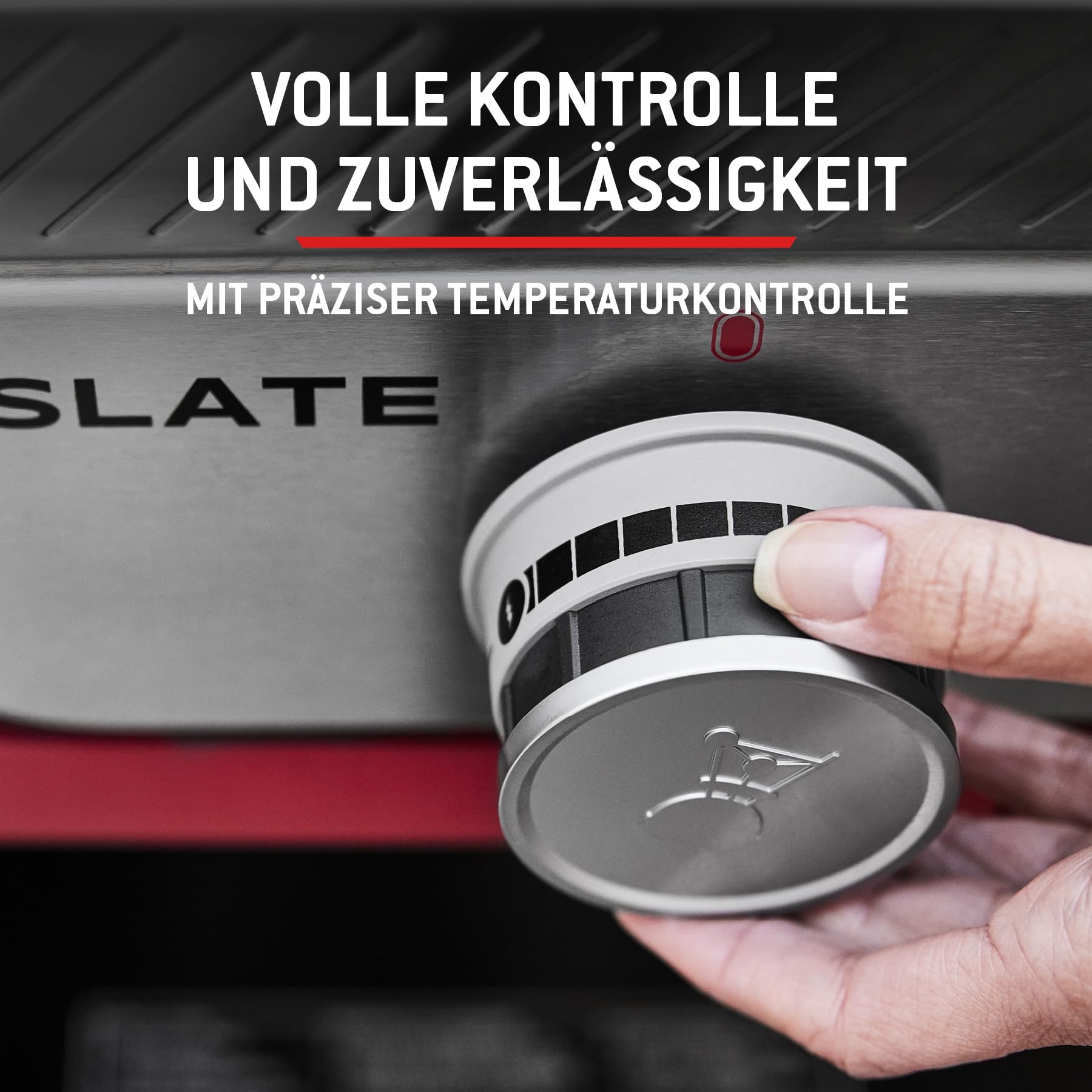 Weber Slate GP 71 cm Premium Plancha mit Untergestell und Rollen | 3 Brenner, Porzellanemaillierte Antihaft-Grillfläche, Durchgehende Hitzeverteilung, Multi-Zonen-System, 3252 cm² Grillfläche