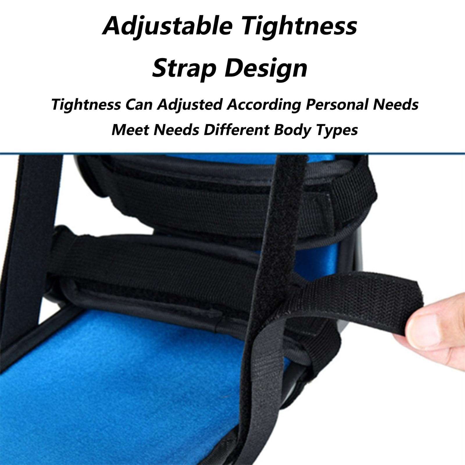Férula Elástica Para Fascitis Plantar, Soporte Suave Para Piernas, Soporte Ajustable Para Piernas, Inmovilizador Ortopédico Para Dormir, Bota Elástica Para Tendinitis De Aquiles Y Dolor De Pie, Talla