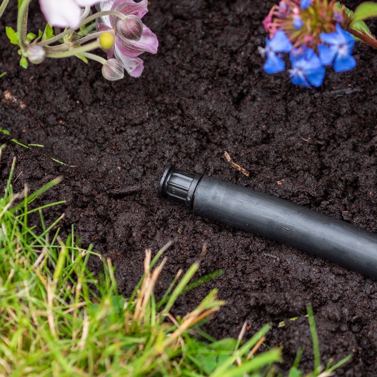 HydroSure Soaker Hose Double Barbed End Plug - 13mm - Black - Pack of 10