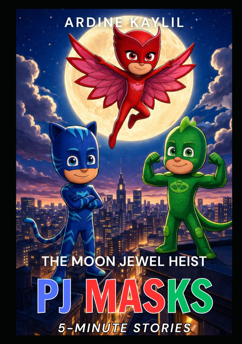 The Moon Jewel Heist: PJ Masks 5-Minute Stories