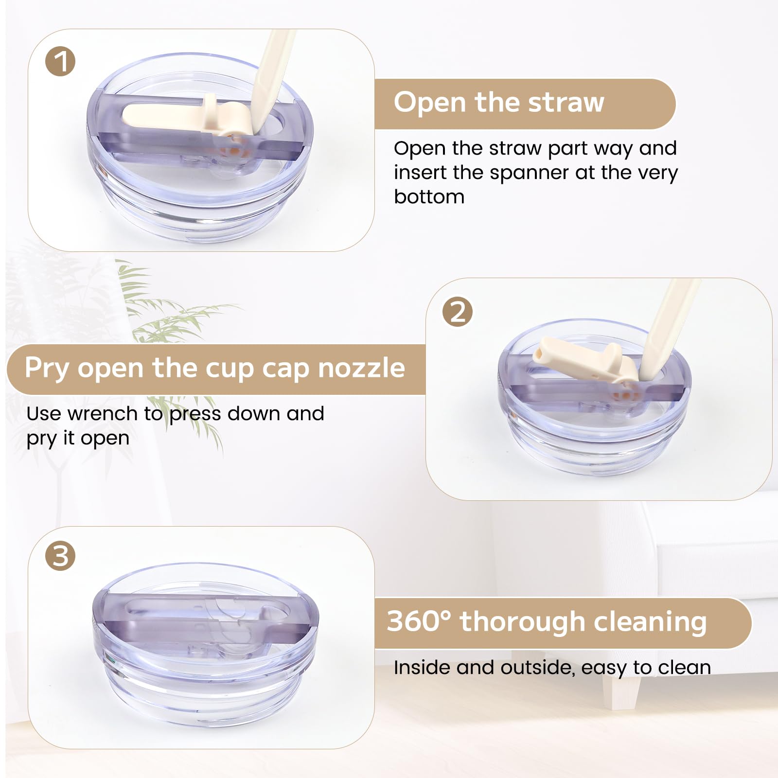 Couvercle De Gobelet De 20 Oz, Couvercles De Rechange Compatibles Avec