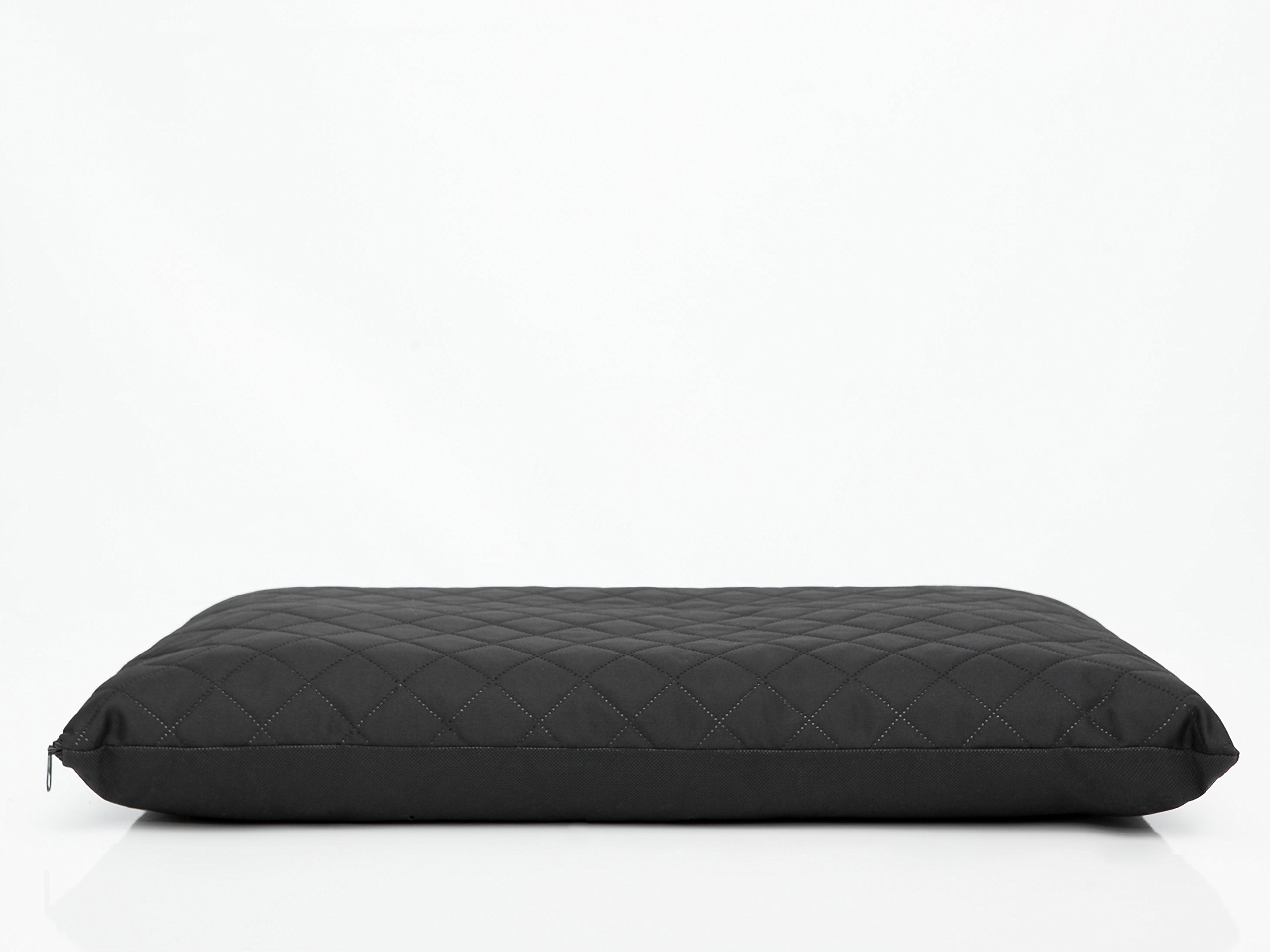 PillowPrim Cojín para perros Elite Colchón para perros, sofá para perros, cama para mascotas, cama para mascotas, cama para mascotas, tamaño XL, 74 x 50 cm, color negro