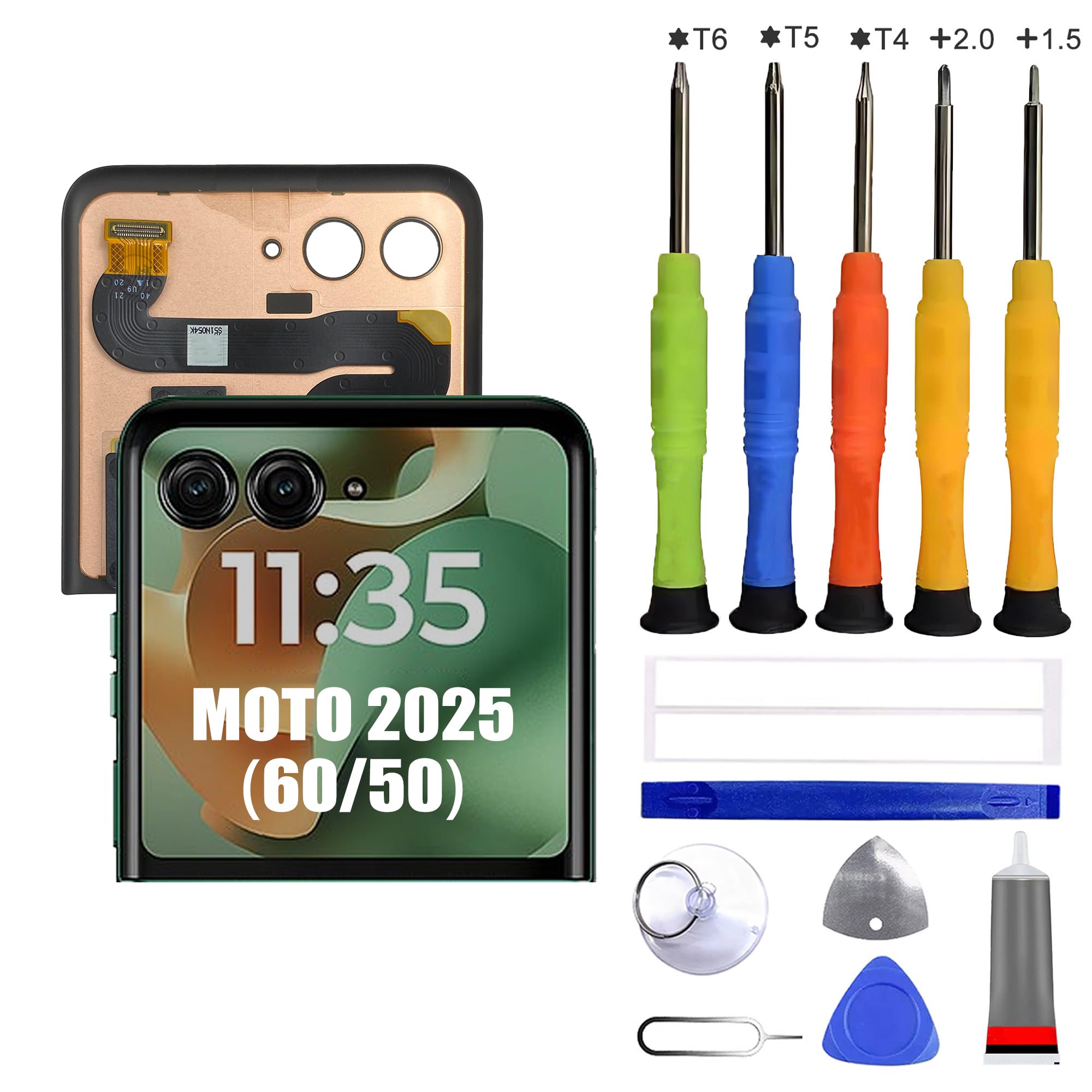 Wyświetlacz LCD ekran dotykowy digitizer część zamienna do MO-to