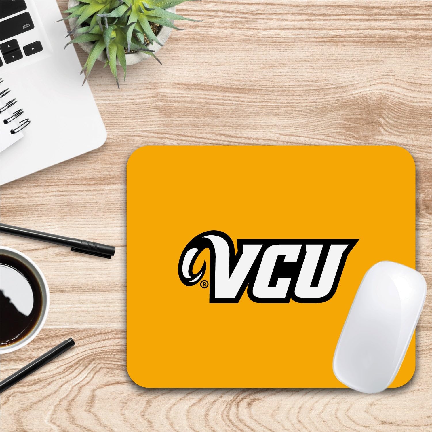 Mouse Pad, Fabric, Virginia Commonwealth University Standard/Classic Yellow