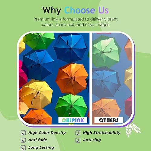 Miniatura 2 de Chipink Tinta DTF blanca 1000ML para impresora DTF cabezal de impresión L1800 ET-8550 P800 R1390 XP15000 XP600 DX5 i3200, alta fluidez sin