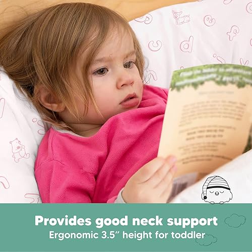 Vista 23 de KeaBabies - Almohada con funda para niños pequeños, almohada My Little Dreamy de 13 x 18 pulgadas (KeaFriends)