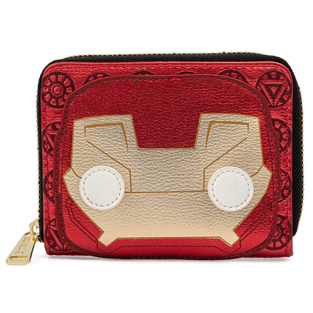 LoungeflyFunko Pop! Marvel Ironman Zip Around Wallet