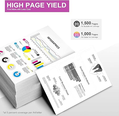 Miniatura 4 de YOISNER Repuesto de tinta remanufacturada para impresora HP 96 97 Officejet 7310 7210 7410 Deskjet 9800 6988 6980 6940 6840 PhotoSmart 8050 8150