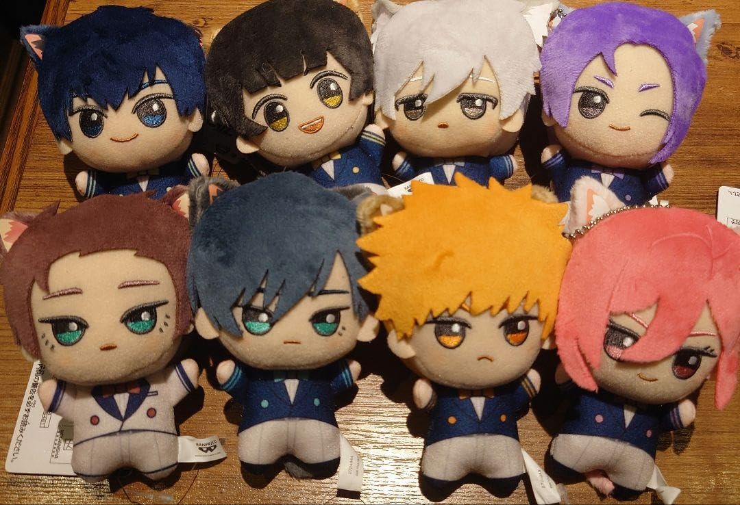 ブルーロック in ナンジャタウン ちびぐるみ vol.1,2 全8体セット①