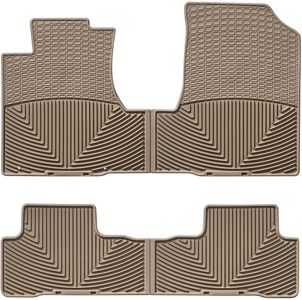 WeatherTech All-Weather Floor Mats for Honda CR-V 1st & 2nd Row (WTHT161162), Tan