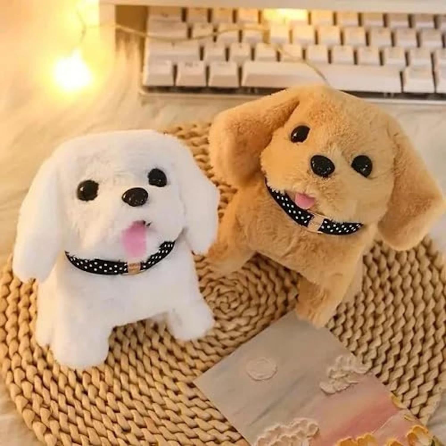 Interactive Walking and Barking Plush Puppy Toy for Kids | Electronic Robotic Pet Dog with Wagging Tail and Sound | Realistic Soft Fur Toy for Toddlers and Babies - Assorted Random Colors-image-41