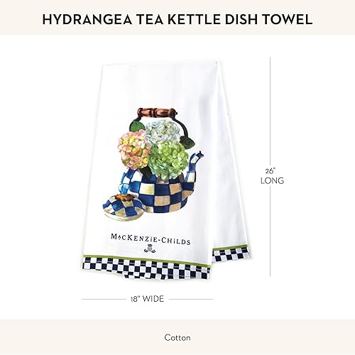 Miniatura 4 de MACKENZIE-CHILDS Toalla de Cocina de Algodón, Linda Toalla de Cocina Decorativa para Limpieza y Decoración del Hogar, Juego de 1, Hervidor de Té de