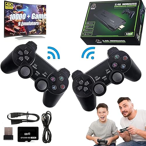 N Game Stick, N-Game Stick, Casezi Game Stick, consola de juegos retro inalámbrica, consola de emulador de juegos 2023, emulador de juegos,