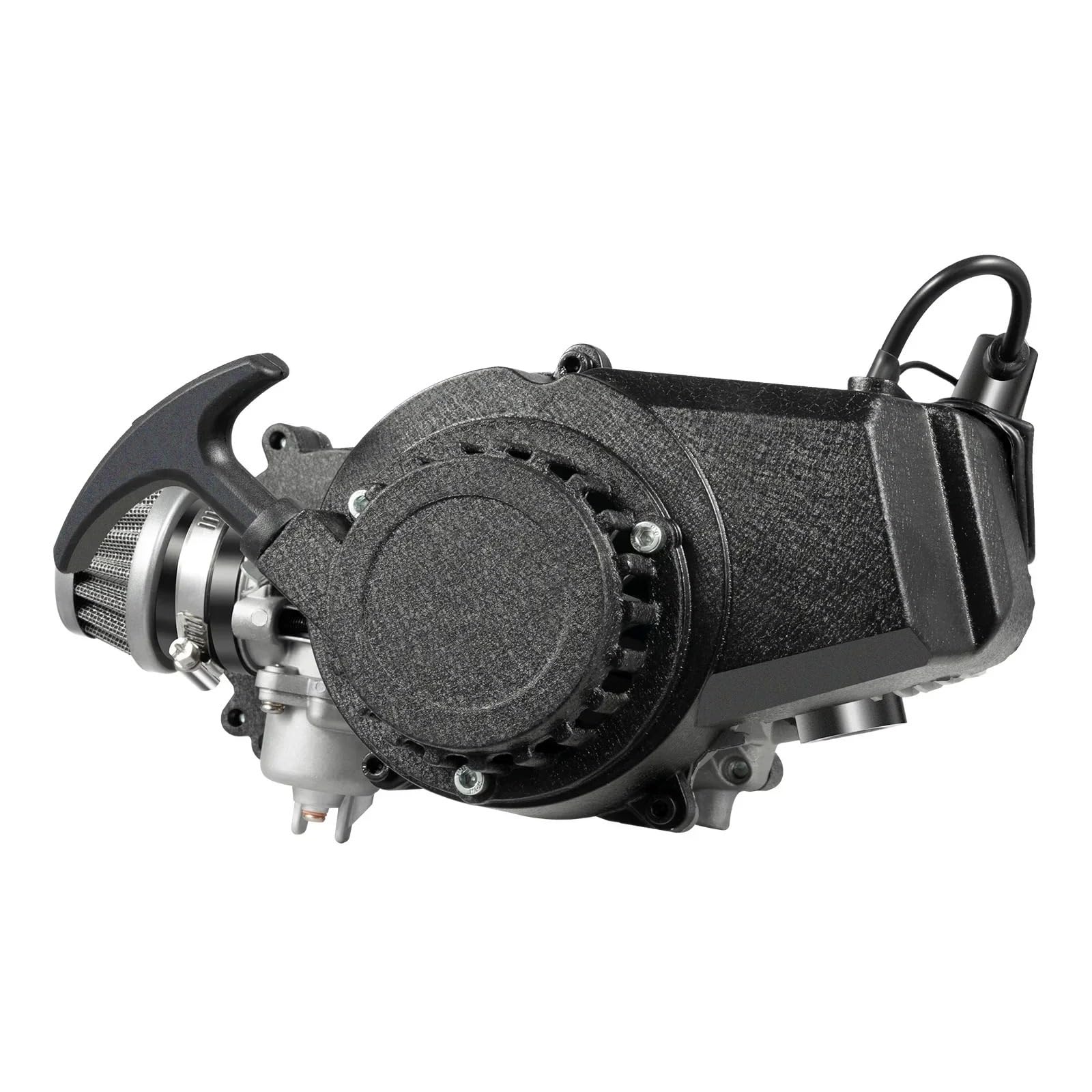Fasce Elastiche Cilindro Cambio Interruttore Emergenza Filtro Dell'aria Carburatore Potenza Massima 7000 Giri Min Per Pocket Bike 49cc 2 Tempi Motore 3.5HP Pistone