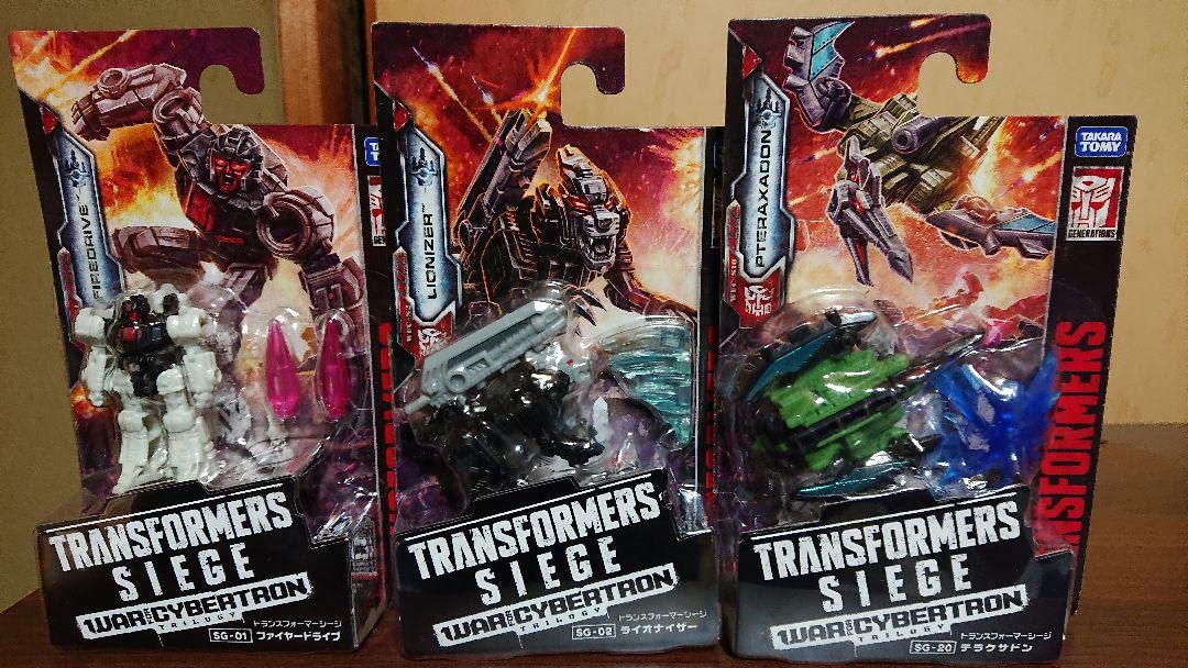 Amazon.co.jp: トランスフォーマー シージ バトルマスター 3点セット