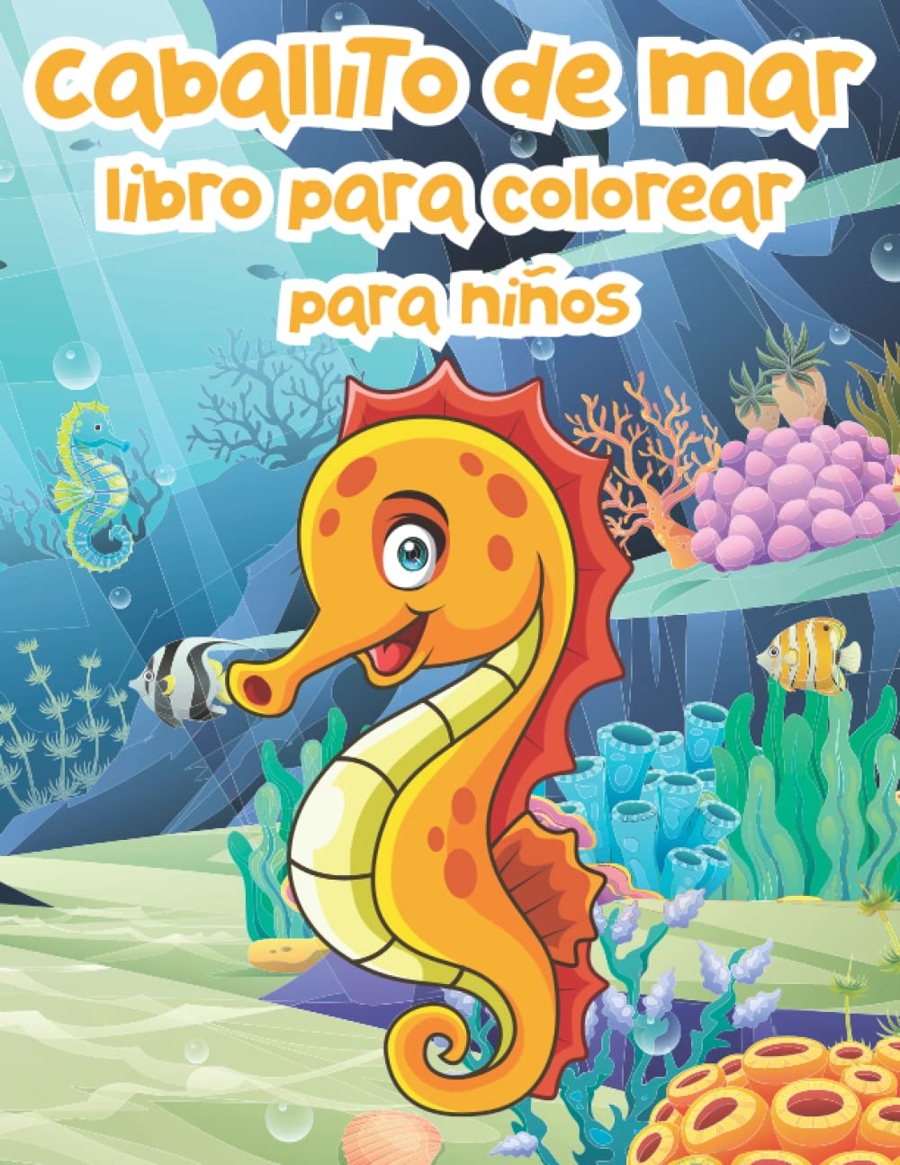 Buy Caballito de mar libro para colorear para niños Libro de actividades del caballito de mar Buy Caballito de mar libro para colorear para niños Libro de actividades del caballito de mar