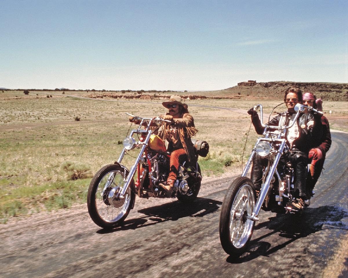 Worldphotographs Easy Rider (1969) Peter Fonda, Dennis Hopper 10X8 Photo