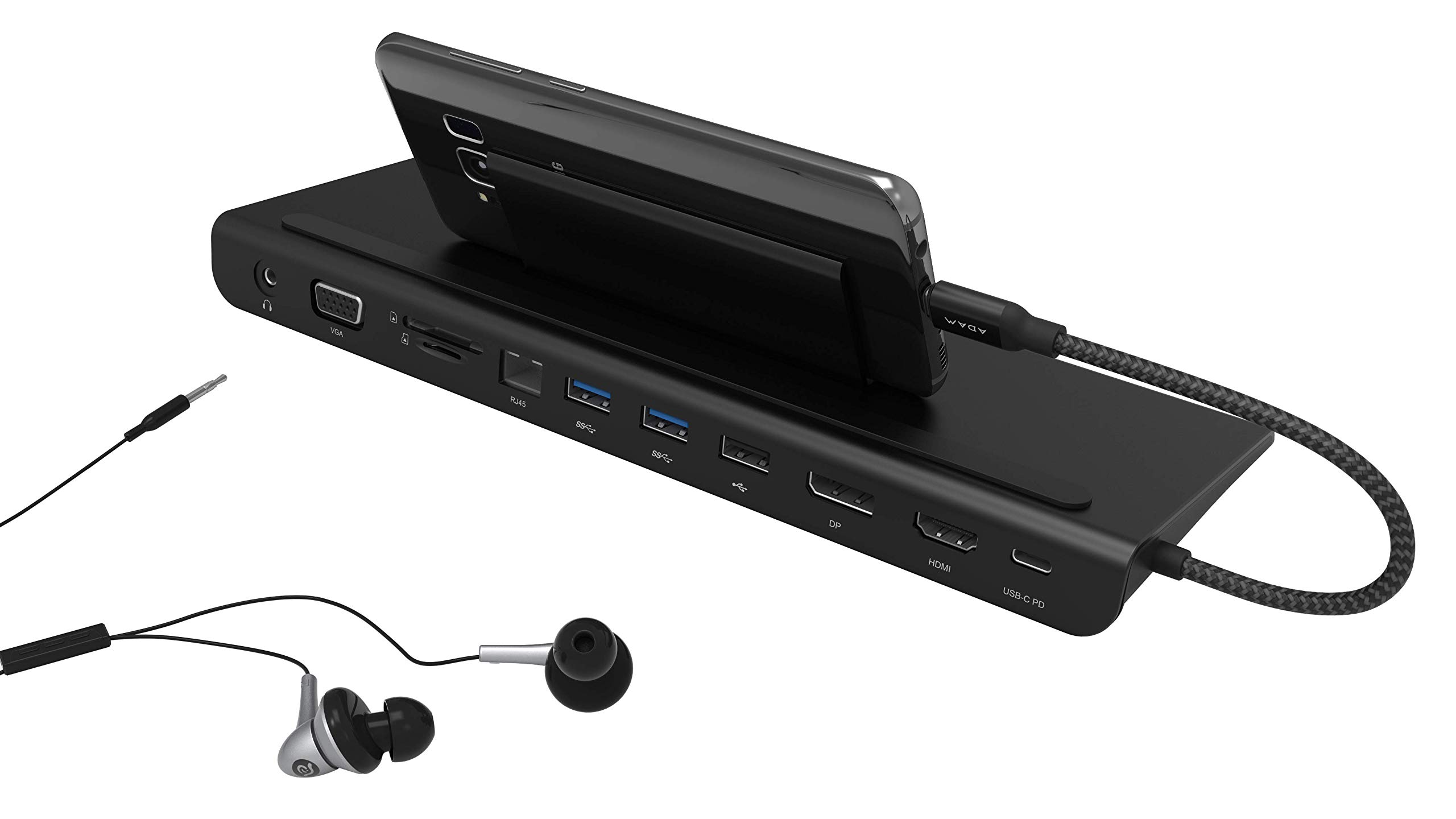 Amazon.co.jp: Adam Elements USB Type-C 3ポートハブ/PD充電/HDMI