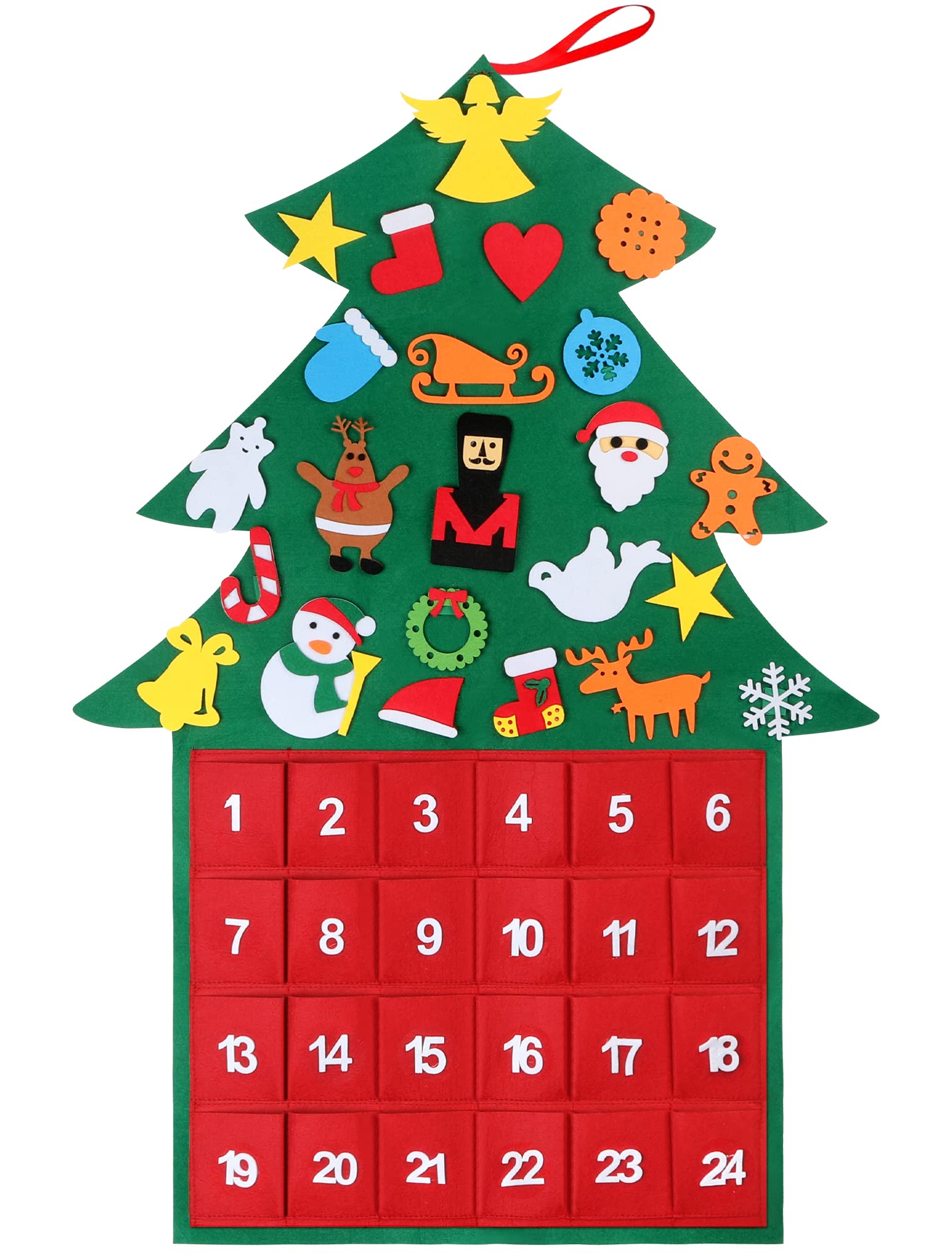 Buy DIY Felt Christmas Tree Set, Felt Christmas Tree for Kids