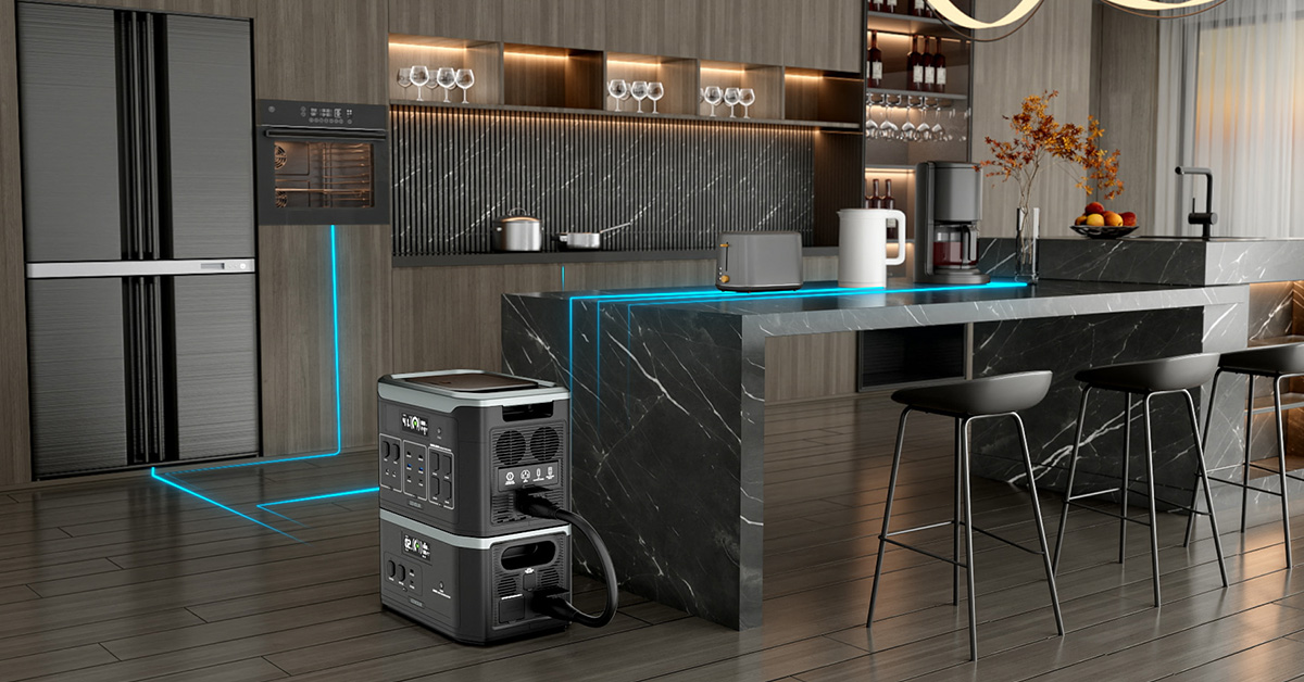 Amazon.co.jp: EENOUR ポータブル電源 F2000 2048Wh/640000mAh