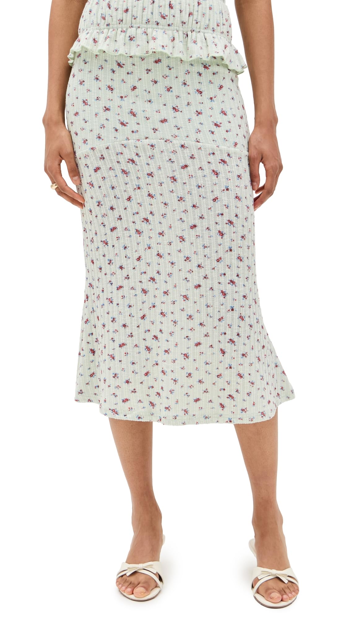 Bailey Rose Womens Floral Skirt