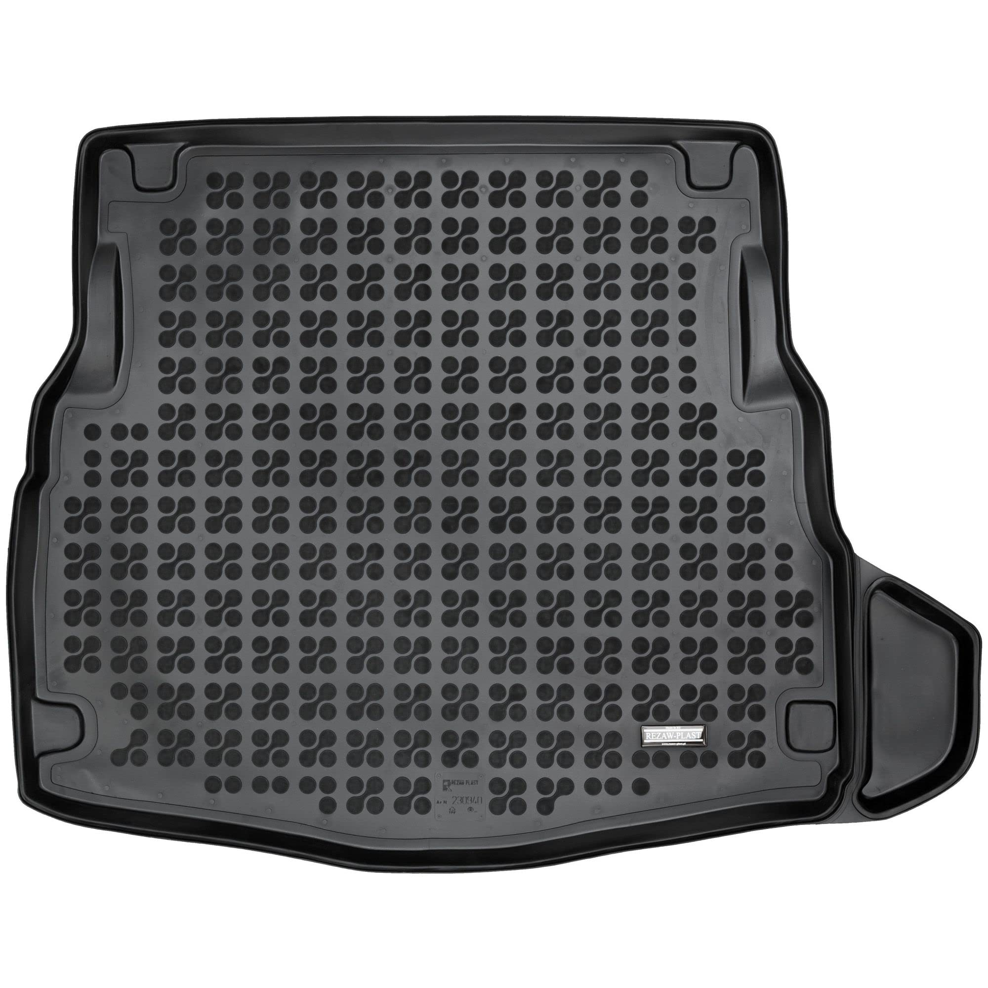 M MOTOS Tapetes de goma para maletero adapta para Mercedes C Clase (W205) 2014-2021 Mejore la comodidad de sus viajes con la alfombrilla antideslizante - alfombrilla para maletero de coche para todo t