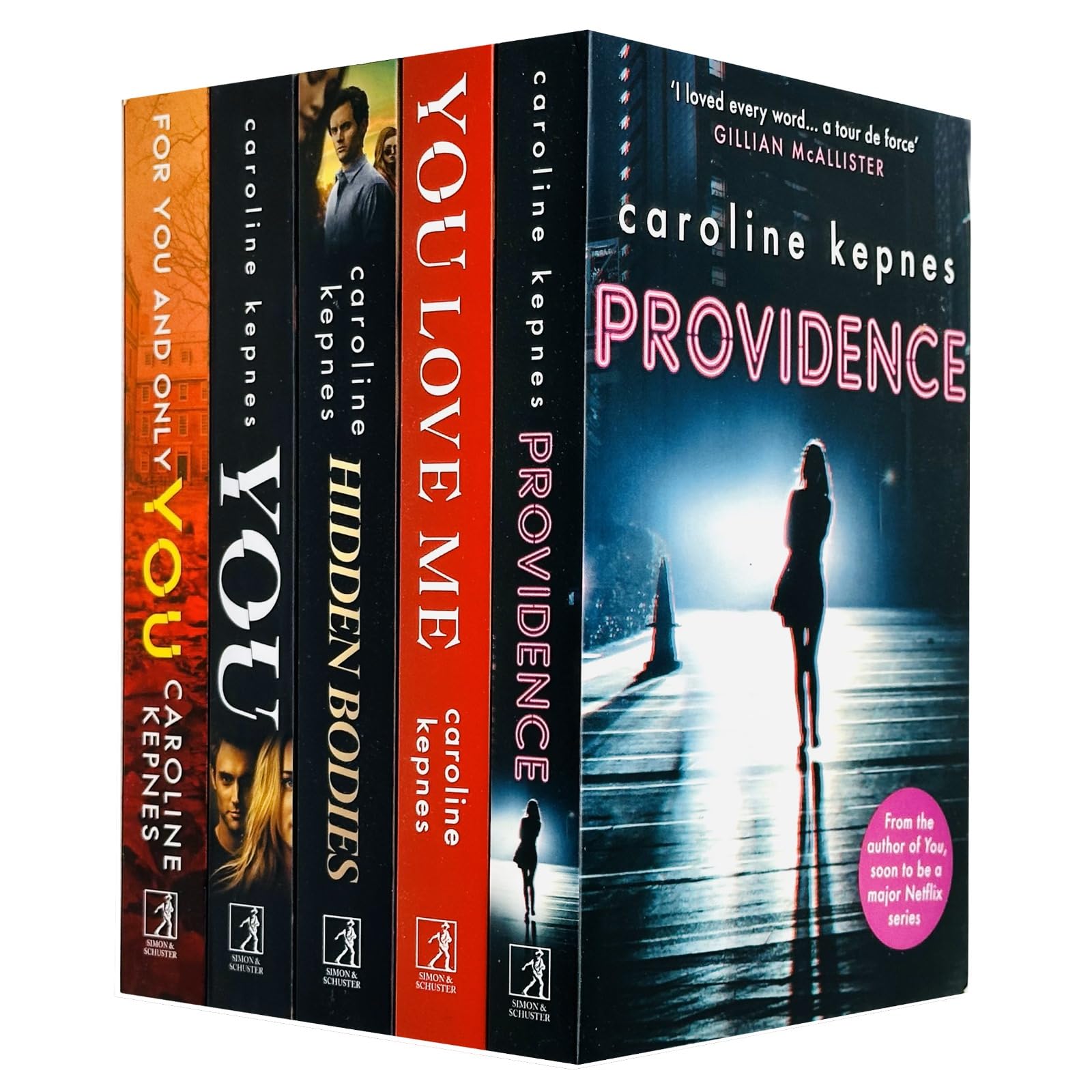 Caroline Kepnes Collection 5 Books Set (You, Hidden Bodies, Providence, You Love Me & For You And Only You) Paperback – 25 Nov. 2024