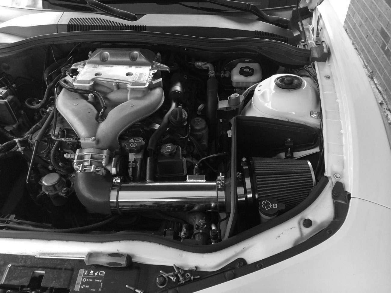 INTAKEKAI Performance Air Intake (Compatible with 2012-2015 CAMARO 3.6L V6 MODELS) (BLACK FILTER)