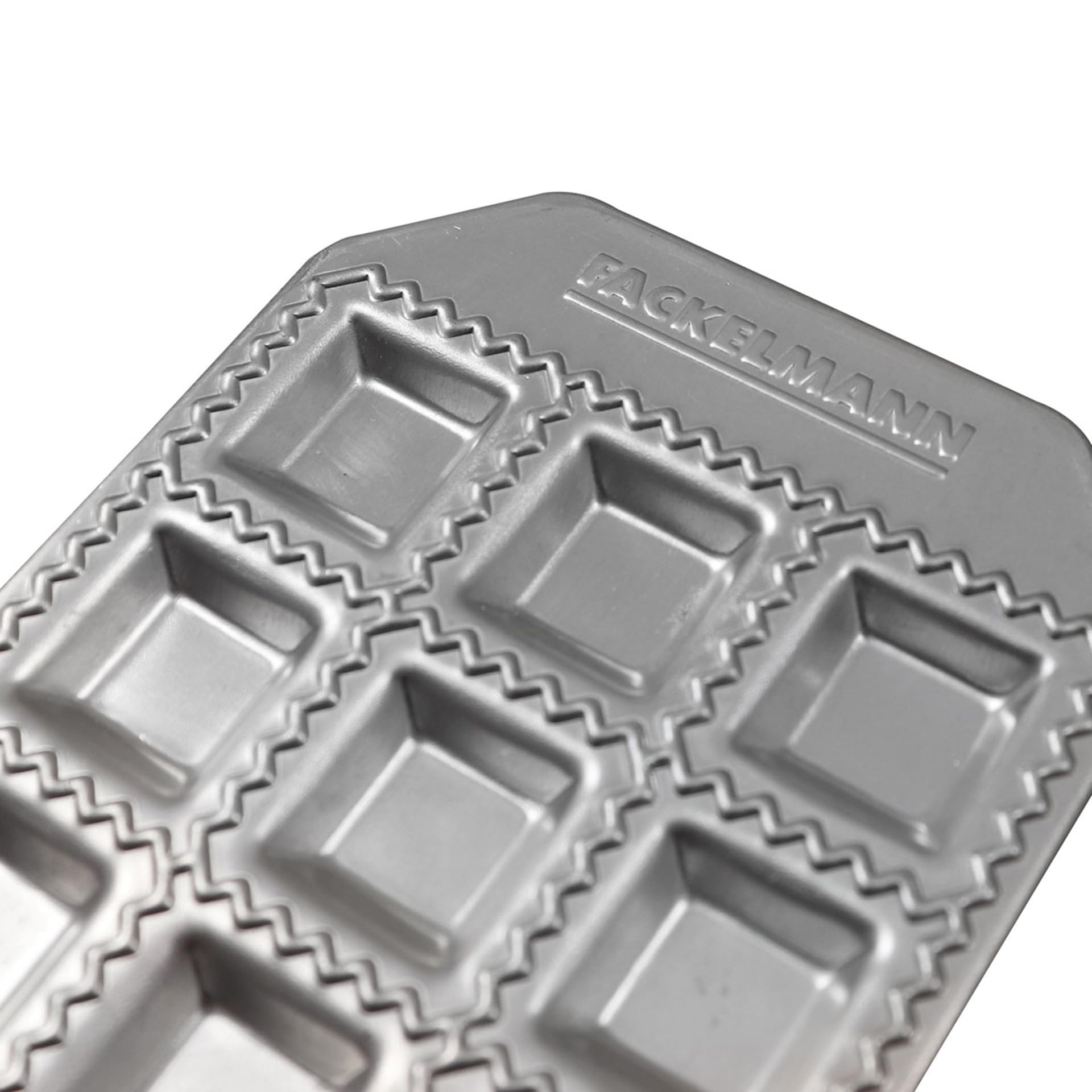 Stampino Per Ravioli Ovali Fackelmann - In Alluminio Con Manico In Legno, Per Pasta Fatta In Casa - Foto 3