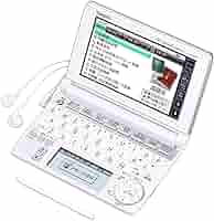 Amazon | CASIO Ex-word 電子辞書 XD-A6500WE ホワイト 辞書総合