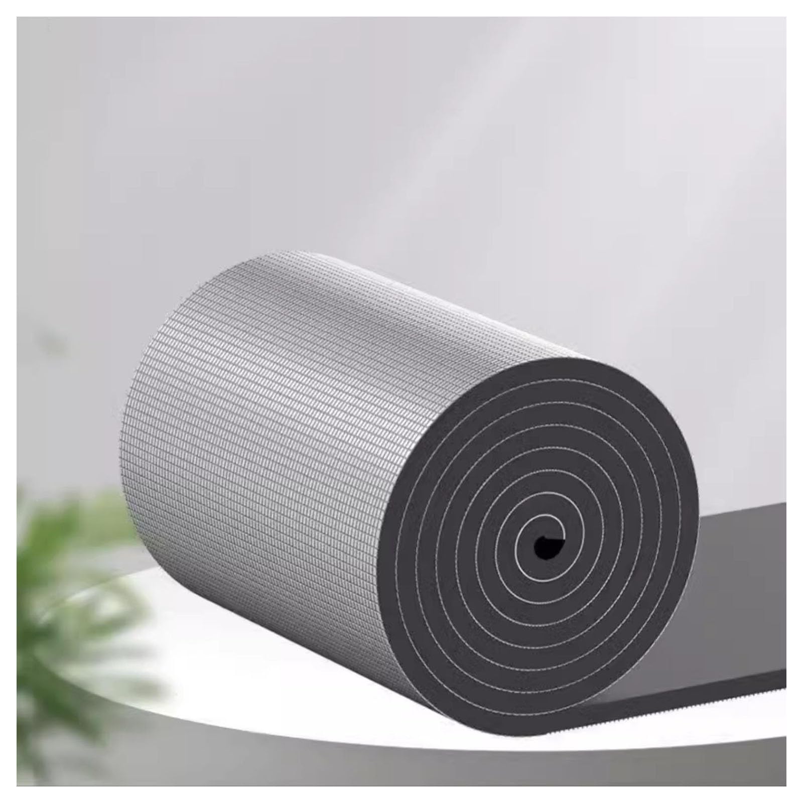 Zxcvasdf 30Mm(Thk) Car Heat Sound Deadening Insulation Mat, Automobile Sound Deadening & Heat Insulation Material For Auto Hood Engine Roof Door And Trunk,Aluminum Foil Finish