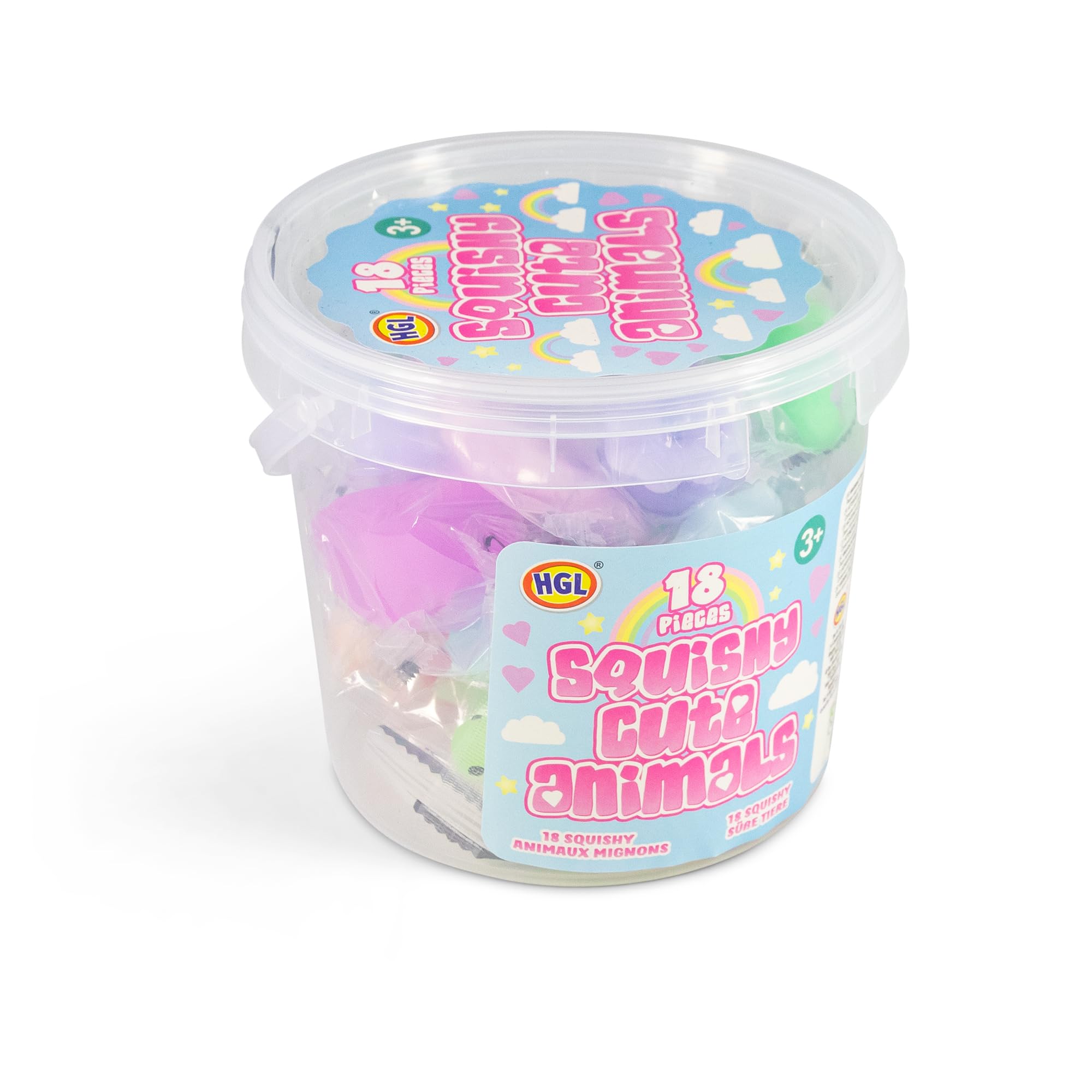 HGLSV21273 Squishy Cute Animal TUB, Assorted Designs