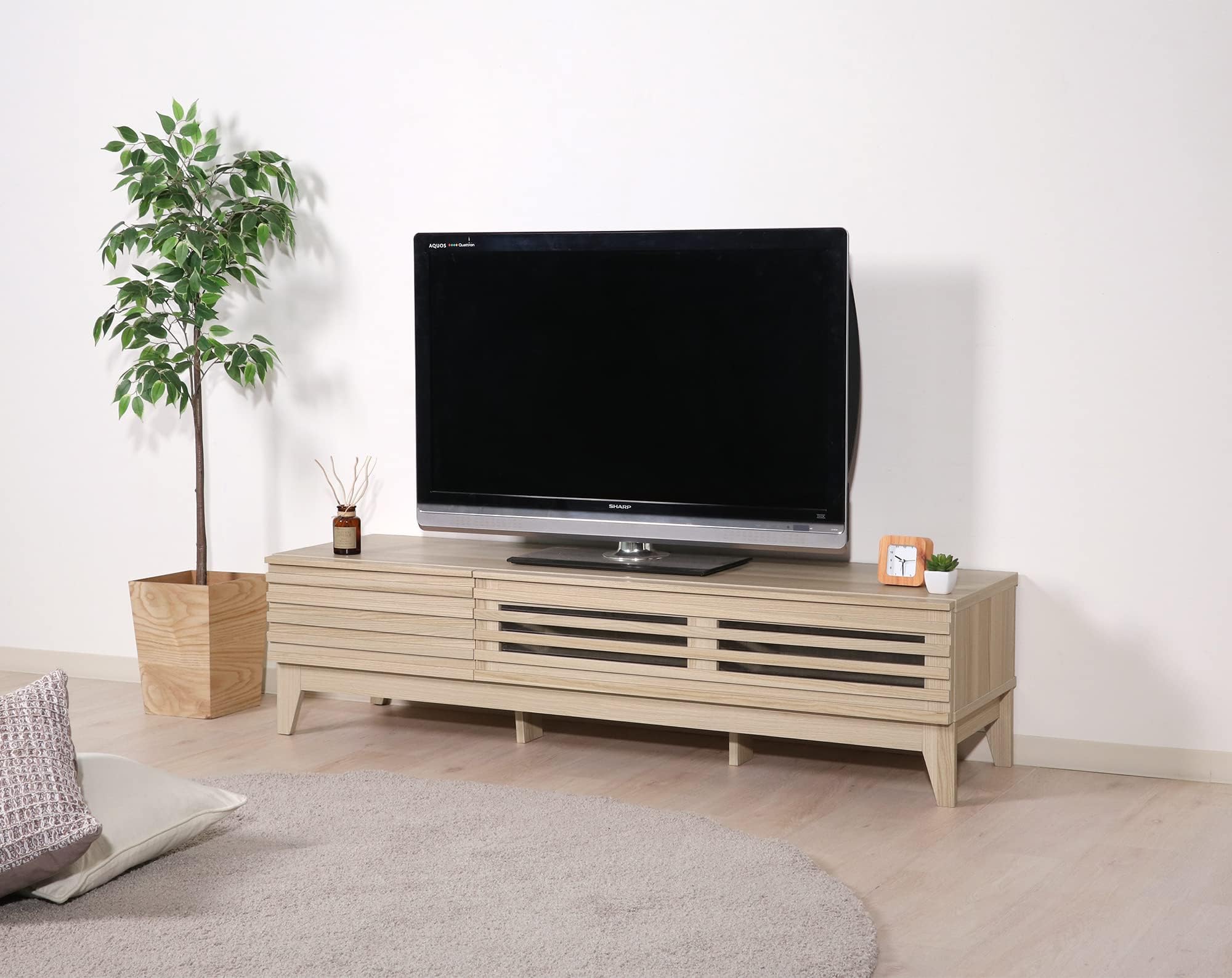 Amazon.co.jp: 不二貿易 テレビ台テレビボード 37インチ推奨 幅120  