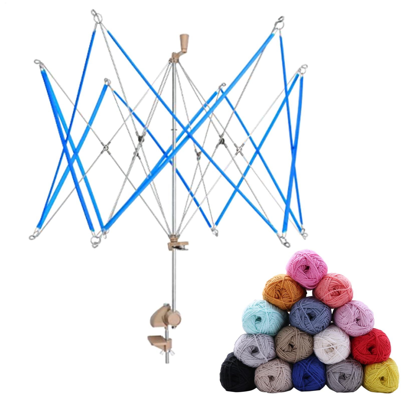 Accessoires de tricot premium : le parapluie porte-fil transportable haut de gamme
